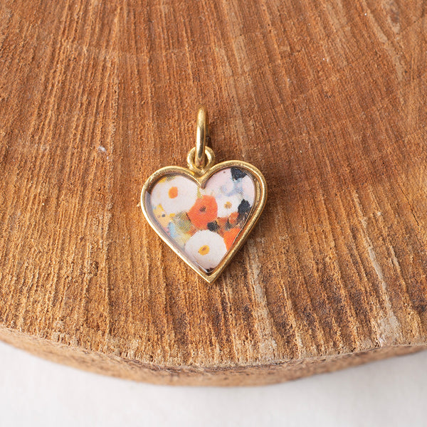 Abundant Heart Pendant Charm