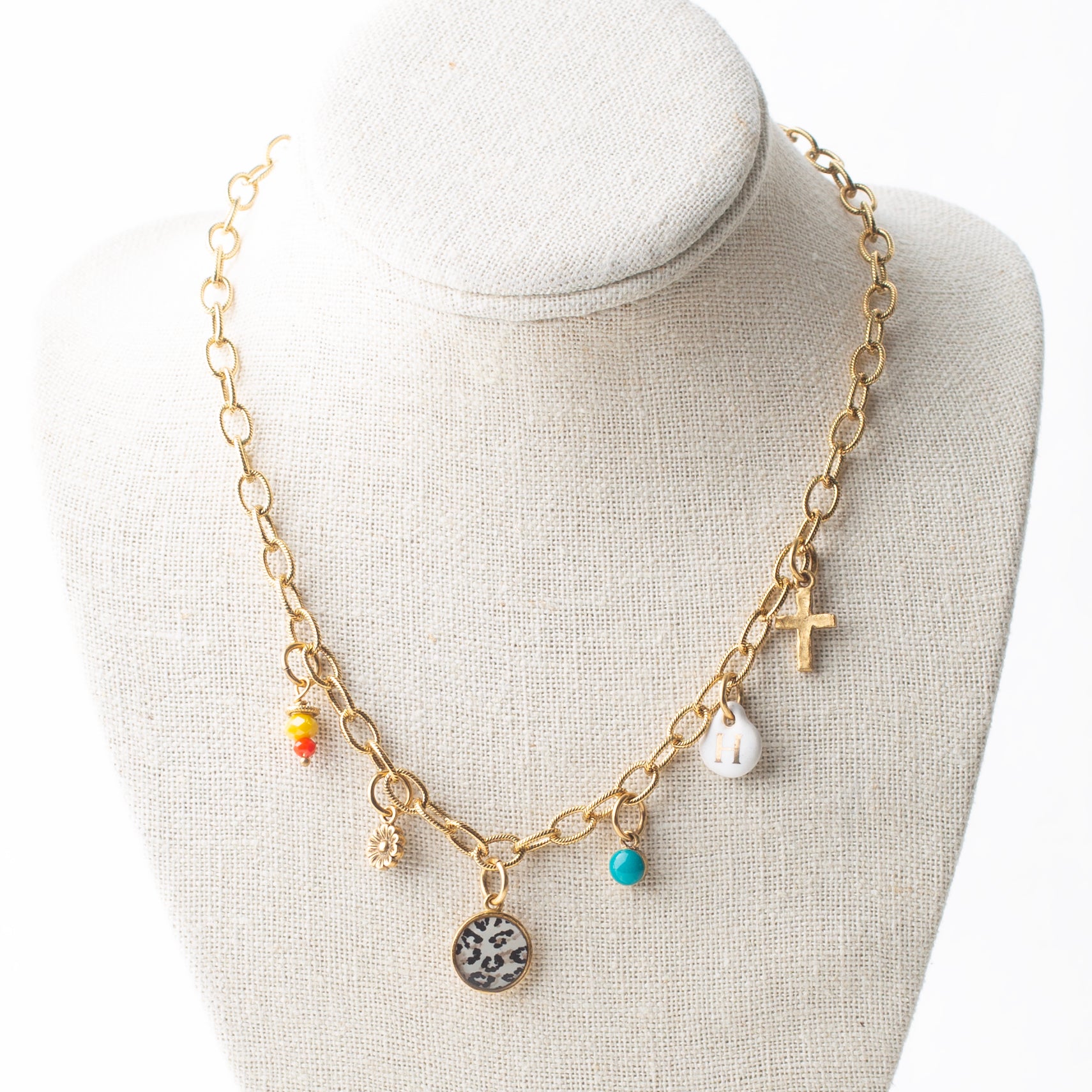 Chunky Textured Necklace Chain Prepack