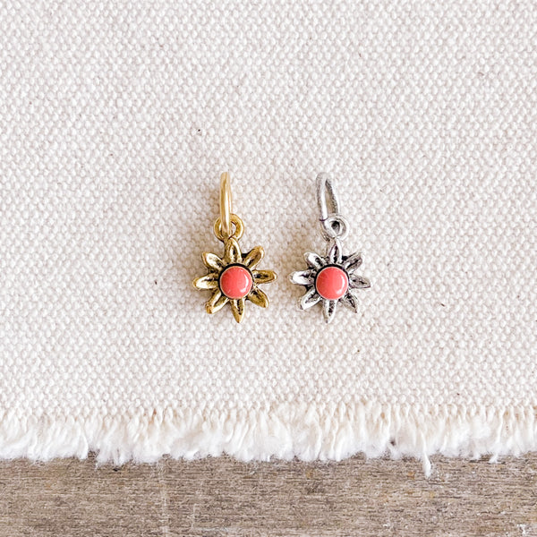 Colored Daisy Charm