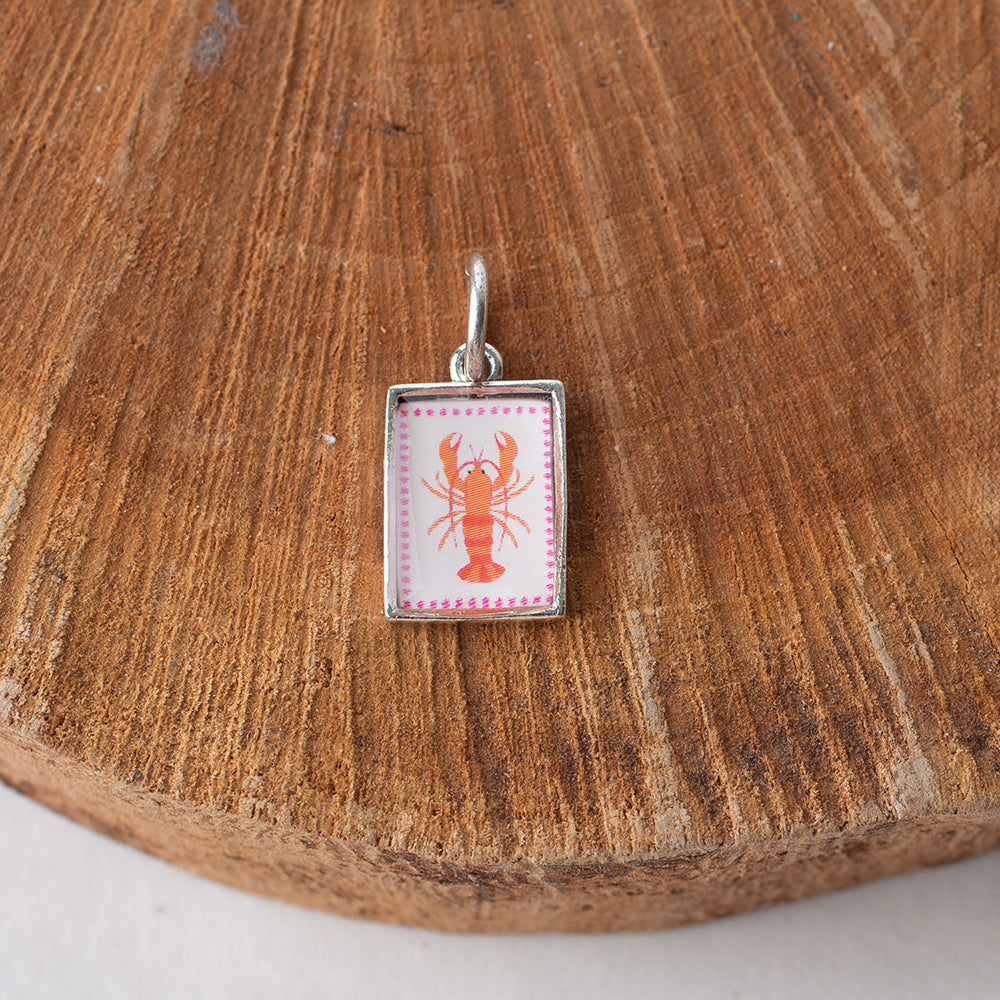 Lobster Love Pendant Charm