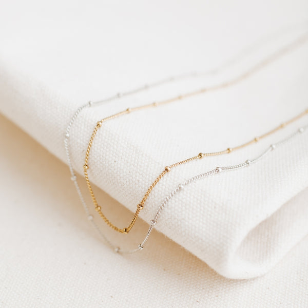 Satellite Bead Necklace Chains - Bulk Order