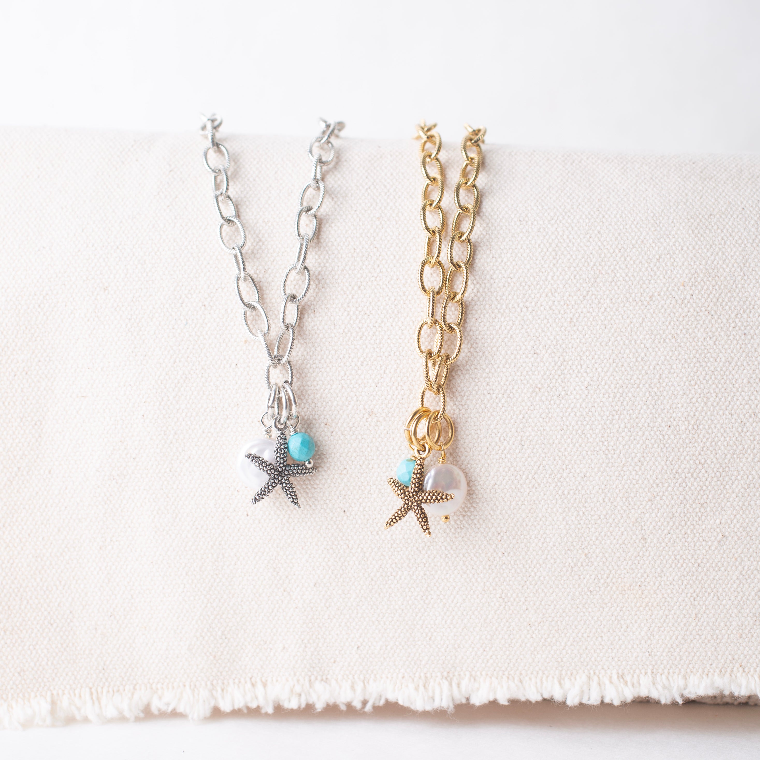 One Little Starfish Necklace