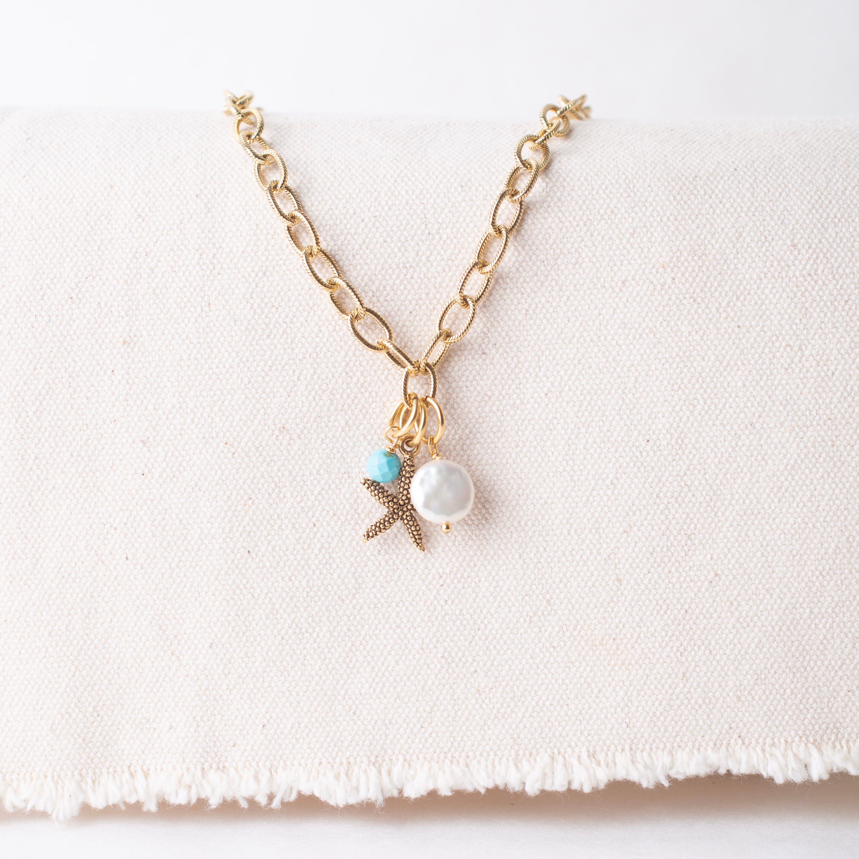 One Little Starfish Necklace