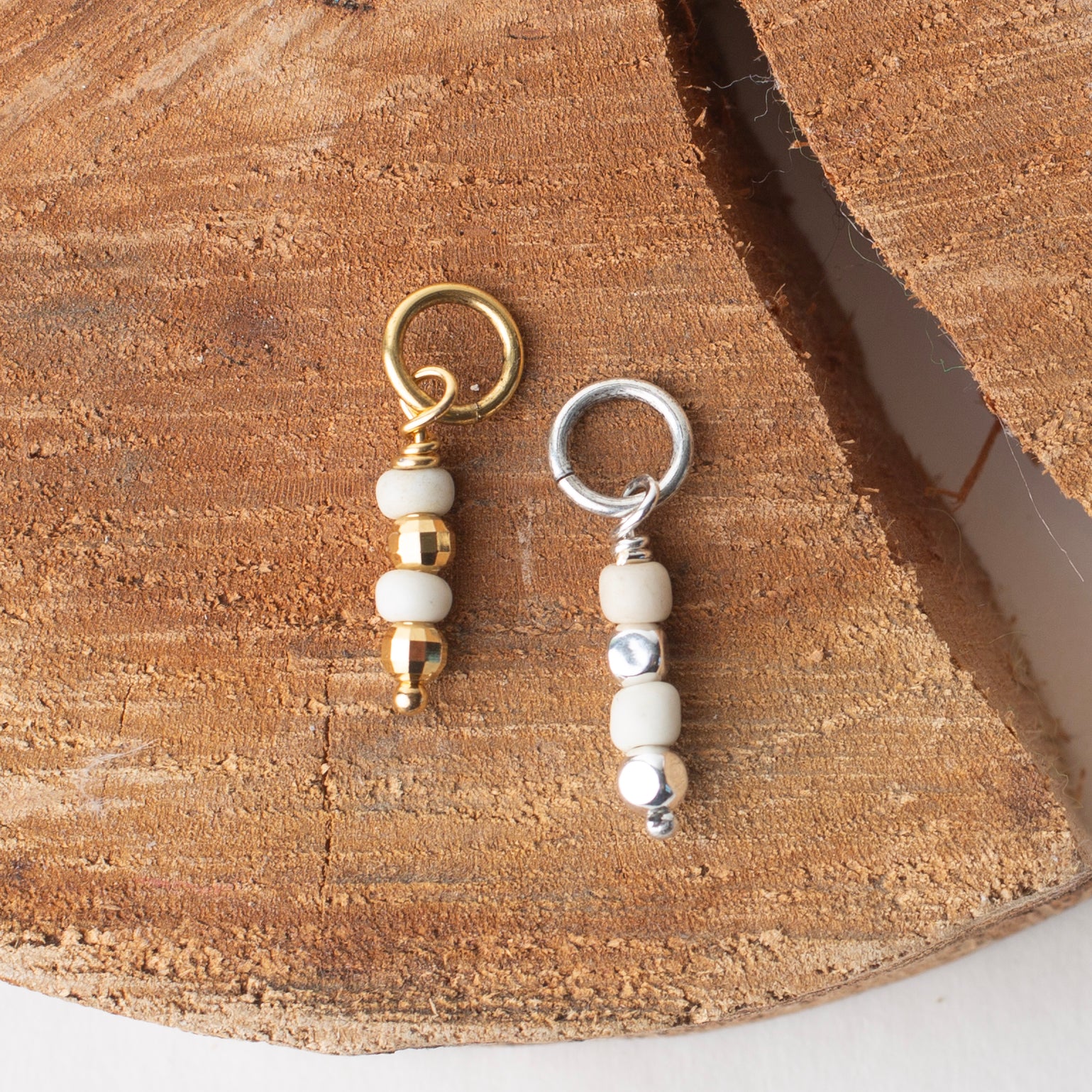 Neutral Grace Bead Charms