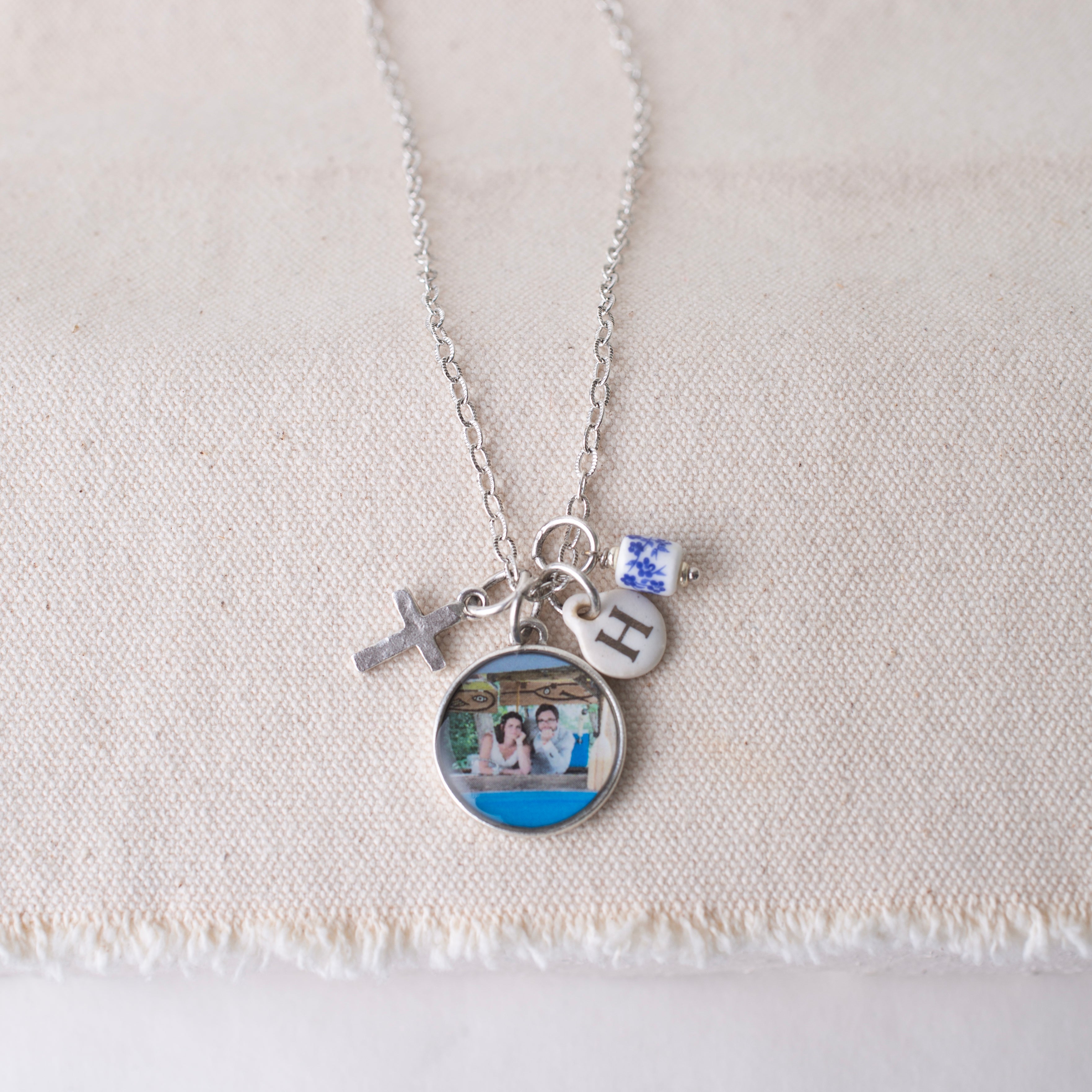 Custom Circle Photo Charms