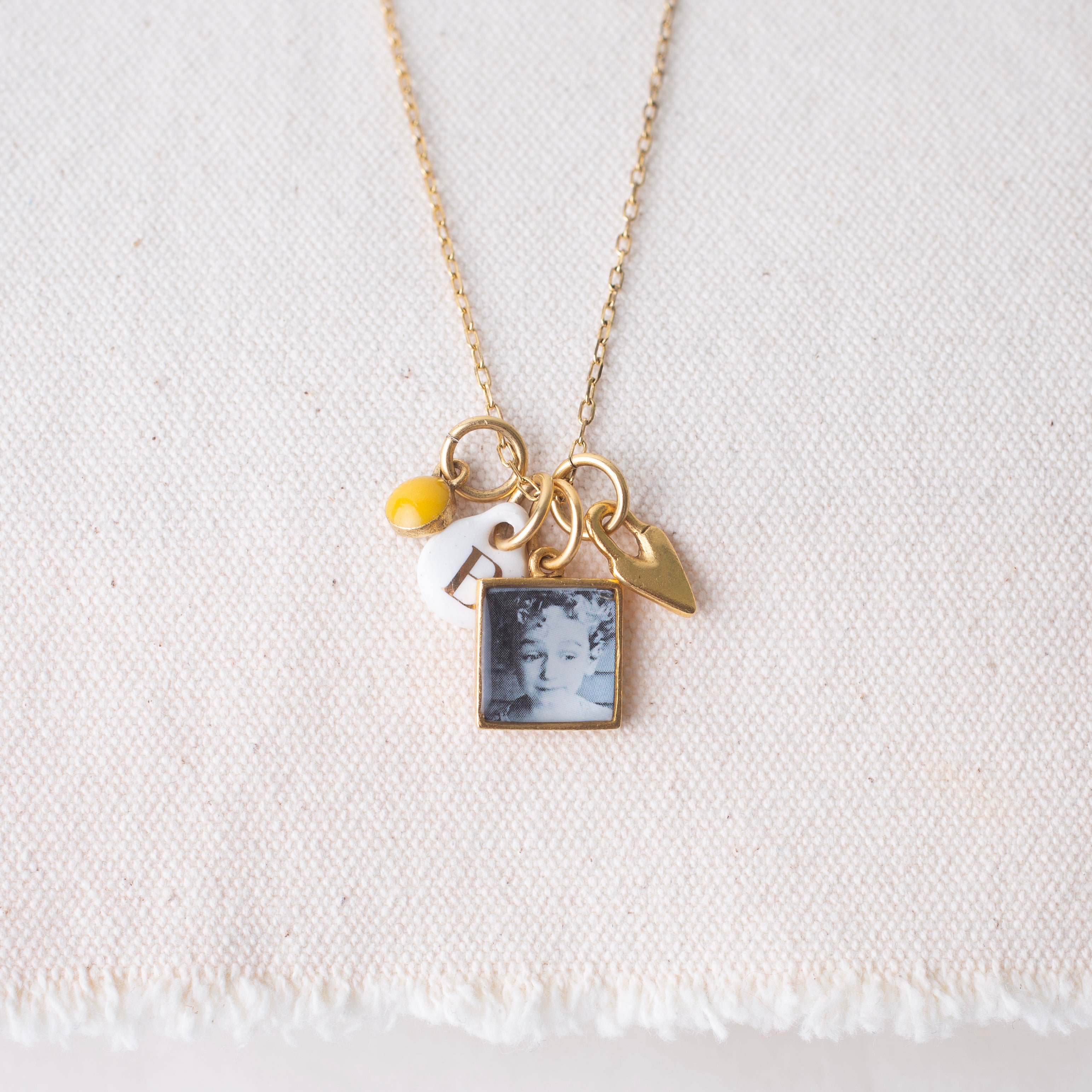 Custom Square Photo Charms